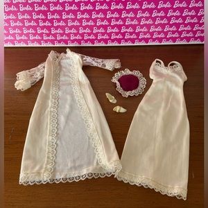 Vintage 1981 Barbie Fashion Favorites Clothes, #3785   Nightgown & Robe